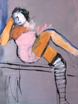 Acryl on canvas 155x95 cm