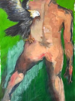 Acryl on canvas 150x95 cm