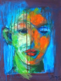 Acryl on canvas 40x30 cm